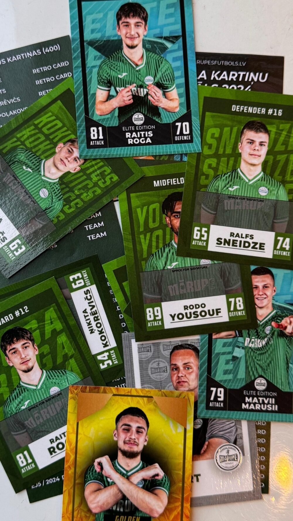 2024 MĀRUPES FUTBOLISTU KARTIŅAS