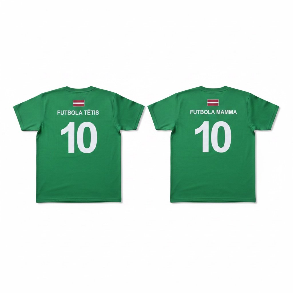 PERSONALIZĒTI FANU KREKLI - FUTBOLA MĀSA / BRĀLIS - PRE-ORDER - Image 3